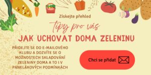 skladování zeleniny